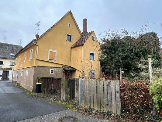 Giebelansicht Garten