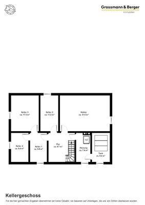 Grundriss Kellergeschoss