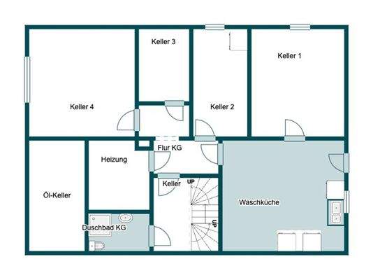 Grundriss Kellergeschoss