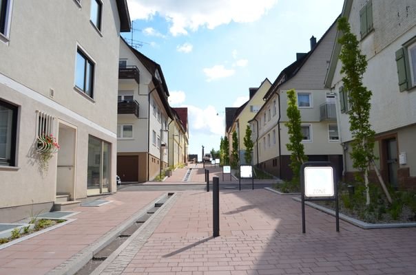 Blick zum Marktplatz