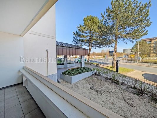 Ausblick Balkon
