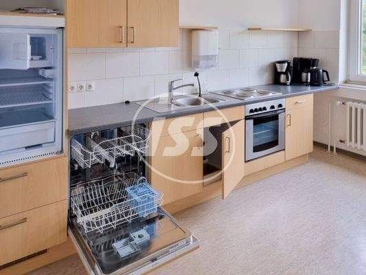 Teeküche und Pausenbereich