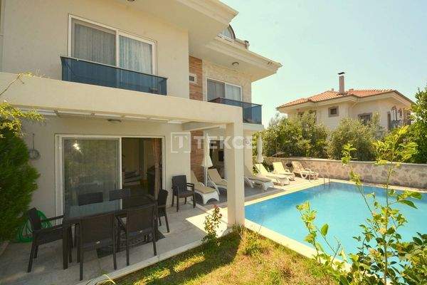 Detached 4-Bedroom Villa Near the Beach in Fethiye Akarca