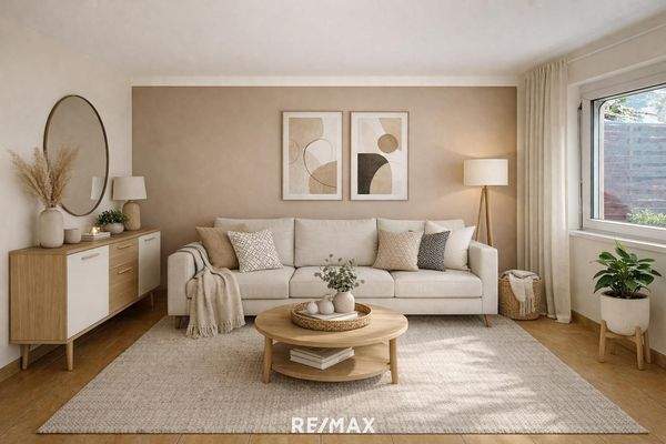 Landeck - Wohnung - Wohnzimmer Visualisierung