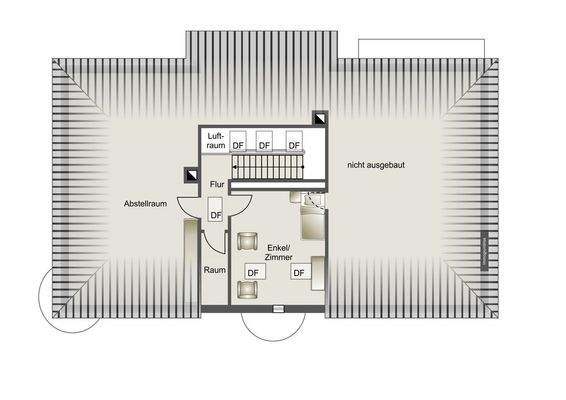 Grundriss Dachgeschoss