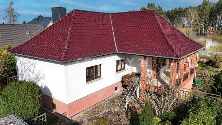 Seitenansicht Terrasse