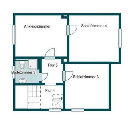 Grundriss Skizze 2.OG