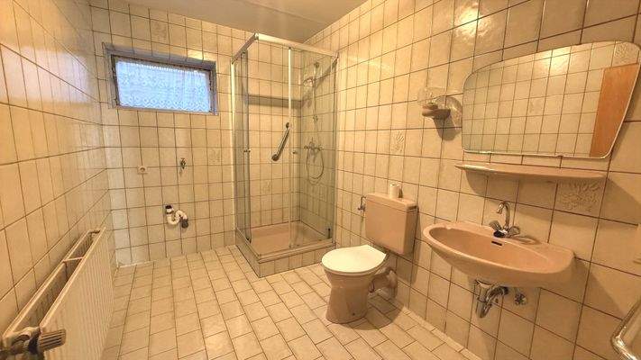 Tageslichtbad im Untergeschoss