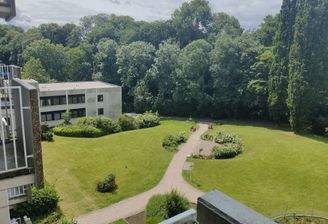 Ausblick Gartenanlage