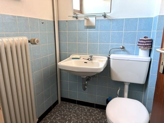 Gäste-WC im Erdgeschoss