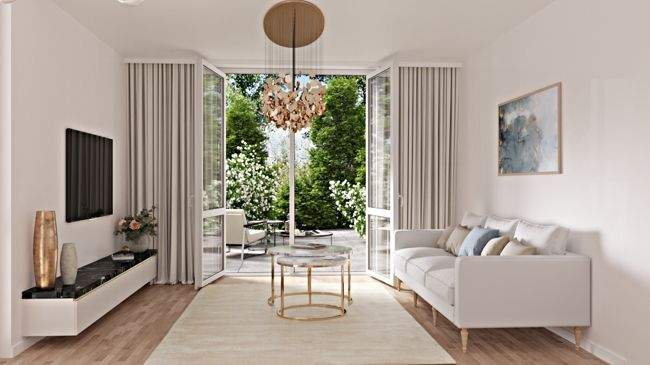 Offener Wohnbereich (Muster)