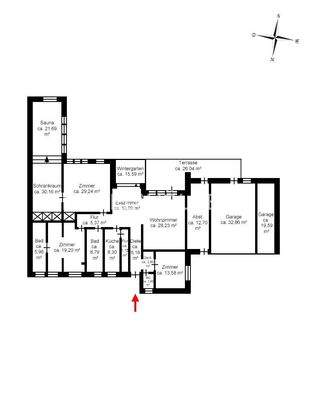 Grundriss Erdgeschoss