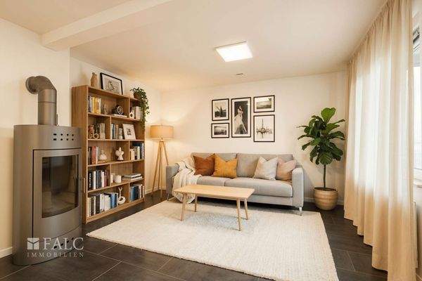 Wohnzimmer - (KI generiert)