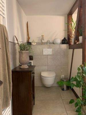 die Toilette im TL-Bad