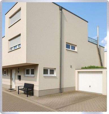 Außenansicht-Garage-Stellplatz