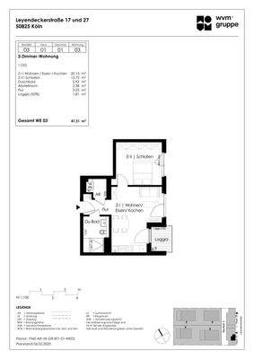 Grundriss WE 03.01.01.03