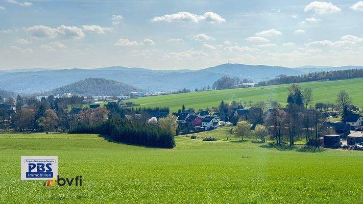 ruhig im Grünen Wohnen und Aue in Sichtweite