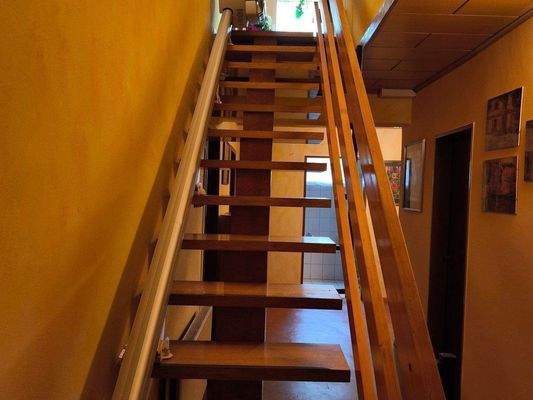 Treppe mit Lift