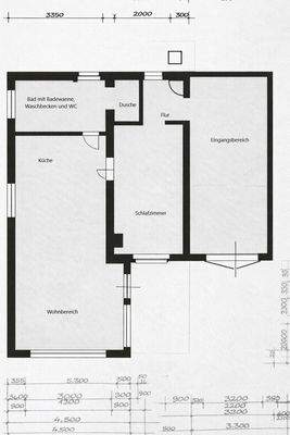 Grundriss Nebengelass