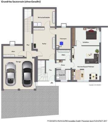 Grundriss Souterrain