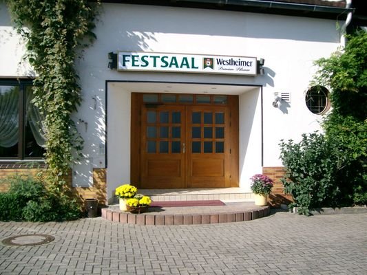 Eingang Festsaal