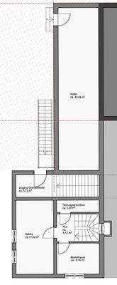 Souterrain Grundriss