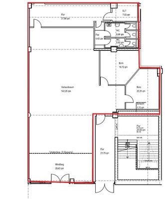 Mfl rot_Tlfl Einzelhandel 260m²