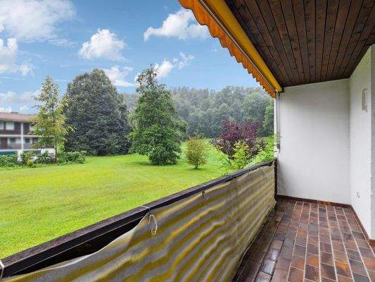 Aussicht vom Balkon 1