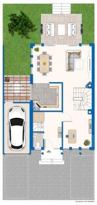 Grundriss / Skizze Erdgeschoss