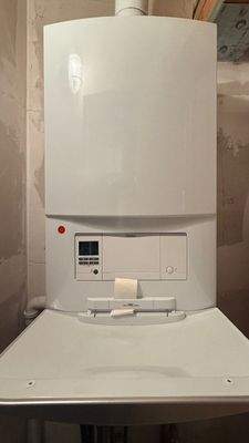 Modernisierte Gastherme aus 2021