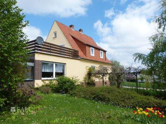 Hausansicht seitlich hinten