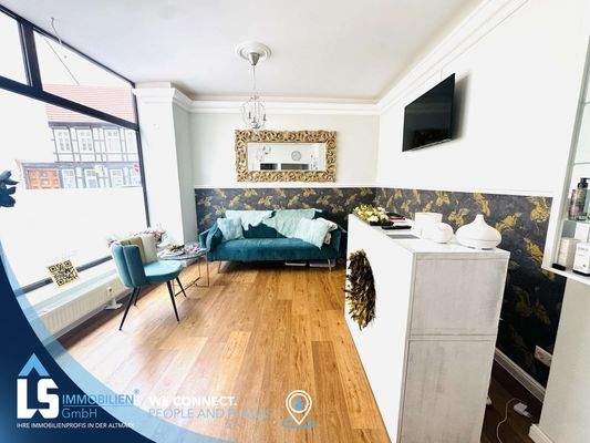 Blick in das 1. Zimmer