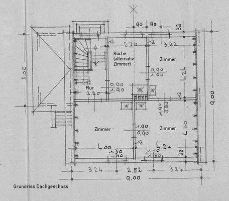 Grundriss Dachgeschoss