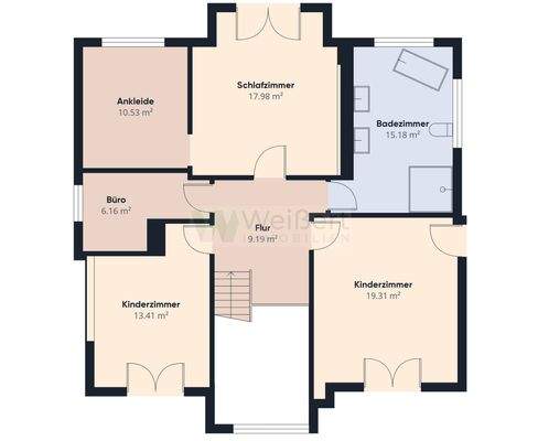 Grundriss Obergeschoss