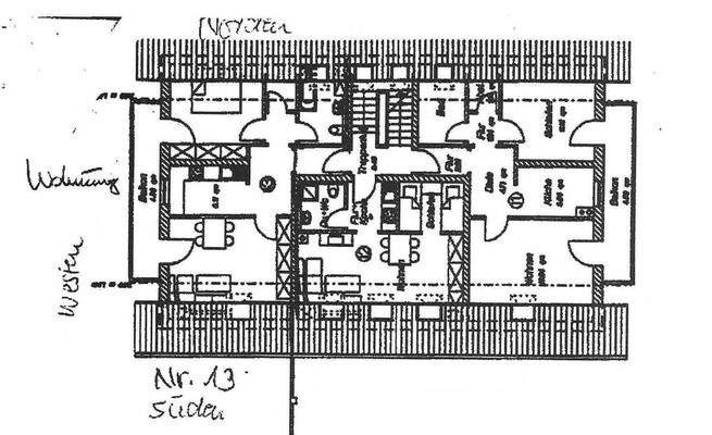 Grundriss ETW Nr. 13 DG