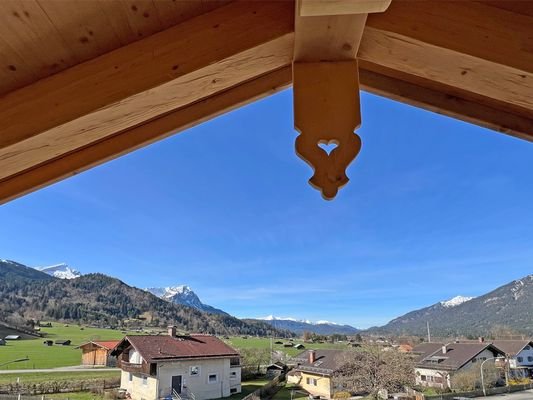 Ausblick Dachgeschosswohnung Haus A