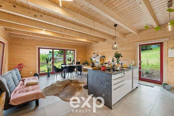 Offener Wohn- Essbereich