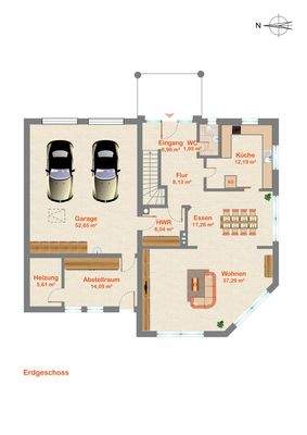 Grundriss Erdgeschoss