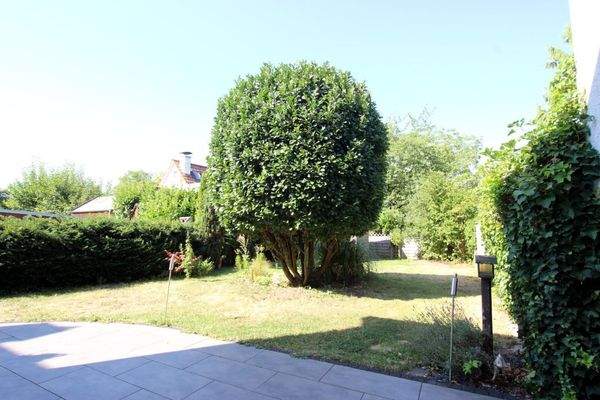 Blick in den Garten Haus 2