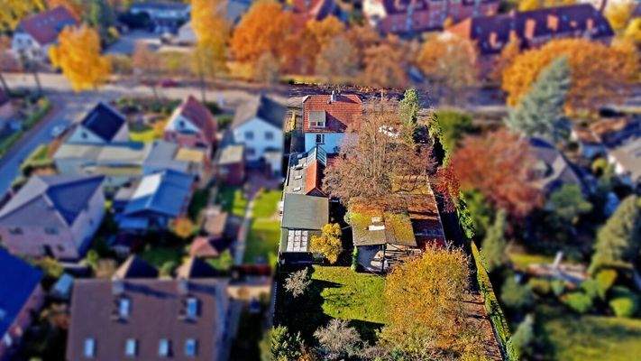 Grundstück von hinten