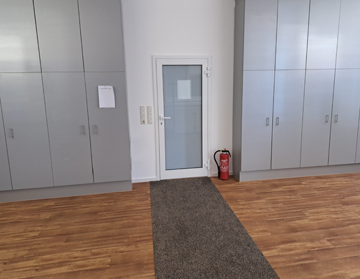 Eingangsbereich Großraumbüro