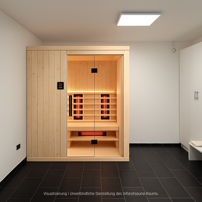 Visualisierung  Infrarotkabine