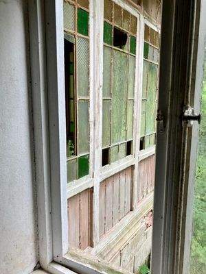 Blick auf die Verranda