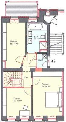 Grundriss Obergeschoss