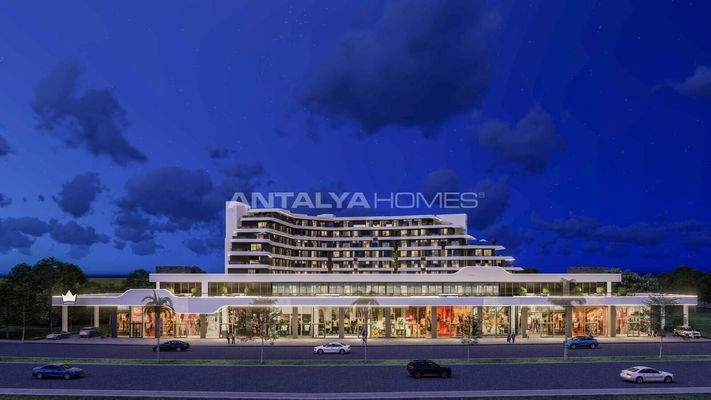 Real Estate in a Project with Pools in Altıntaş Antalya