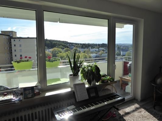 Wohnzimmer Ausgang Balkon