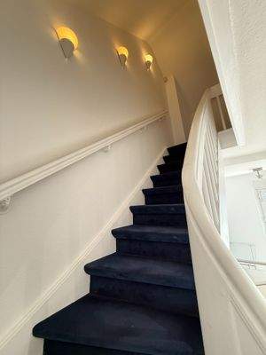 Treppe ins Dachgeschoss