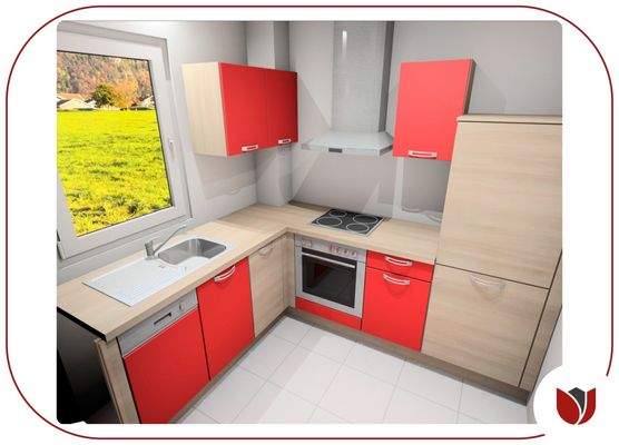 Neuwertig: Einbauküche