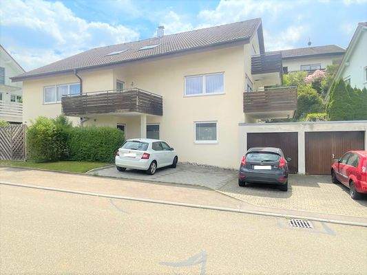 Blick auf das Gebäude 