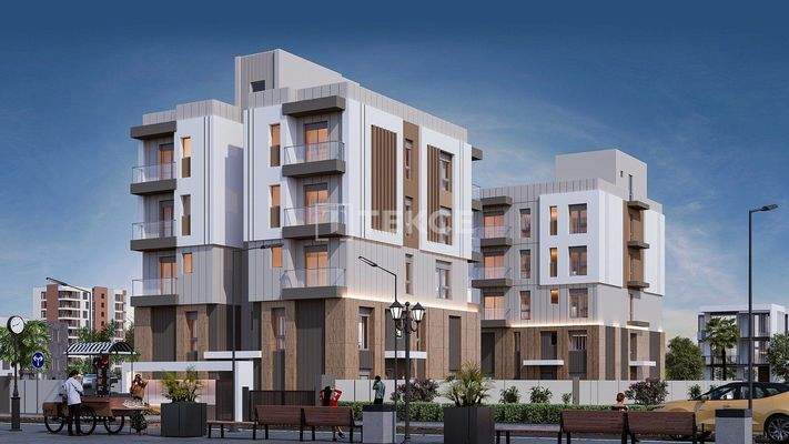 Apartments in a Complex with a Pool Near Antalya Airport